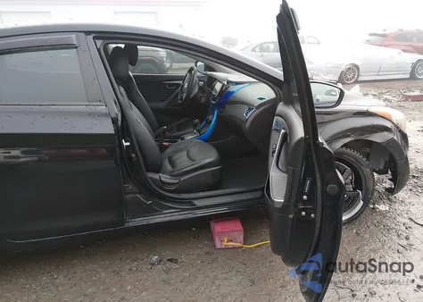 2013 Hyundai Elantra Limited from USA, damaged, VIN 5NPDH4AE5DH369179